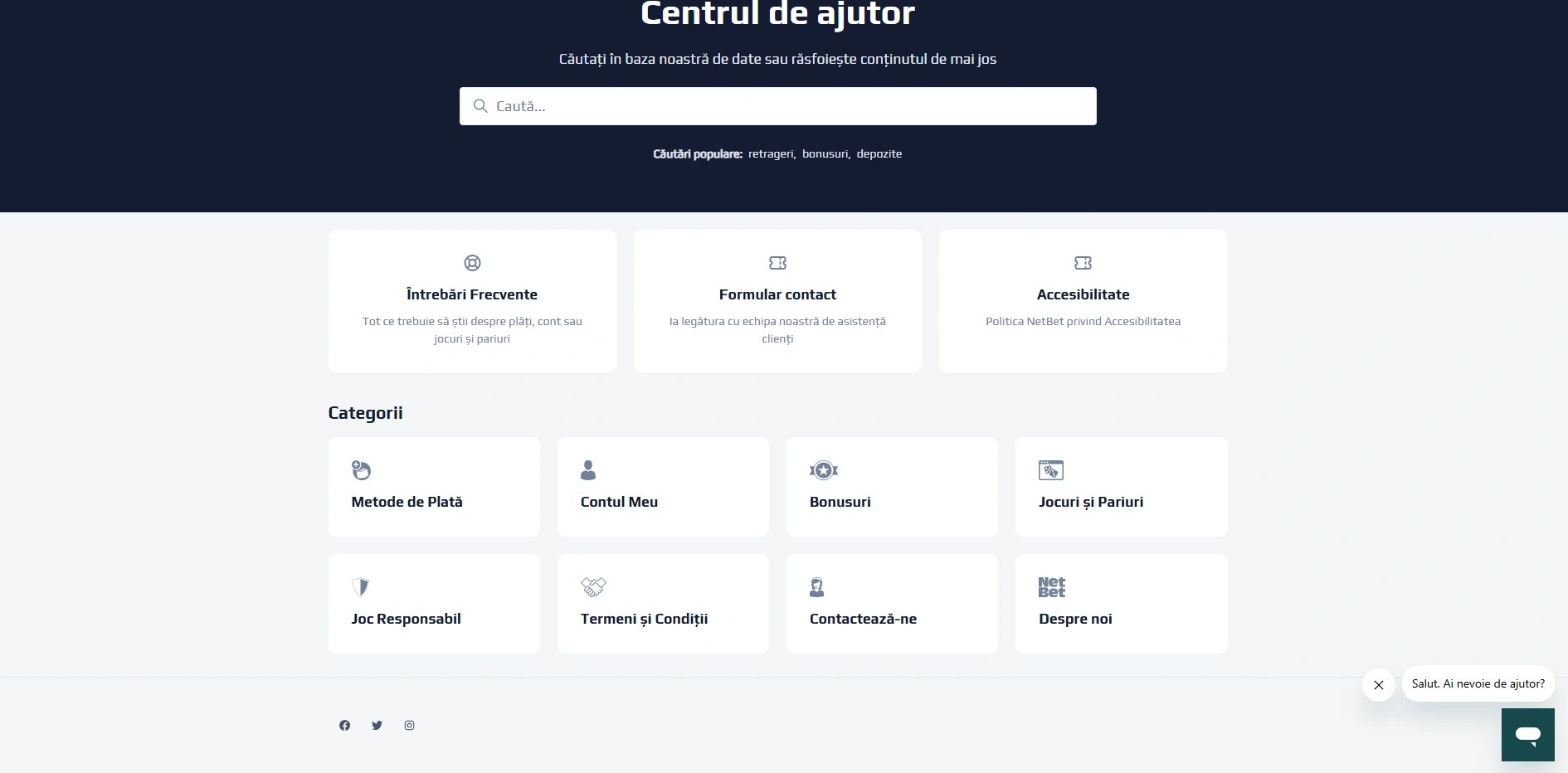 netbet relatii cu clientii